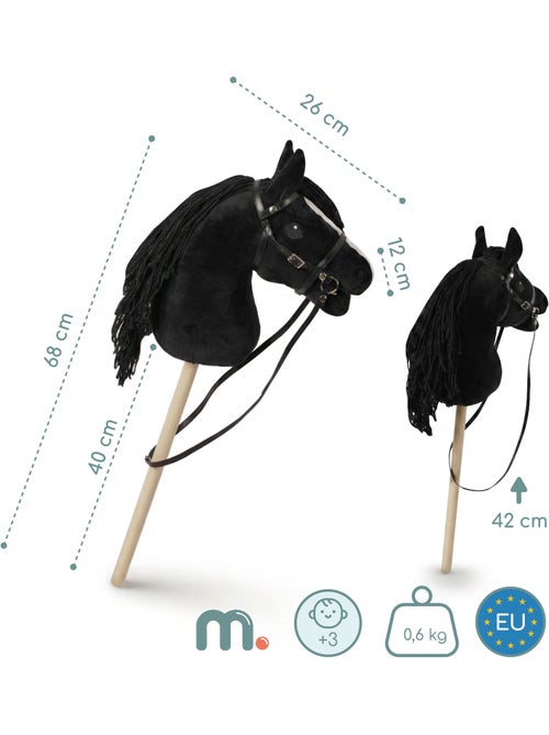Mamabrum hobby horse - caballo de palo realista para niños desde 3 años - Kiabi