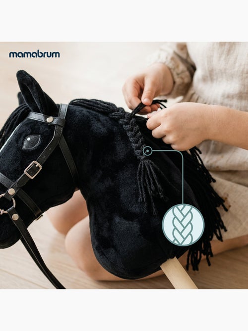 Mamabrum hobby horse - caballo de palo realista para niños desde 3 años - Kiabi