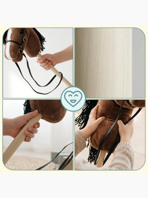 Mamabrum hobby horse - caballo de palo realista para niños desde 3 años - Kiabi
