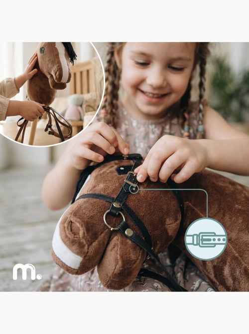 Mamabrum hobby horse - caballo de palo realista para niños desde 3 años - Kiabi