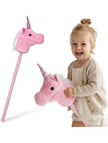 Mamabrum hobby horse - unicornio de palo mágico para niños desde 18 meses