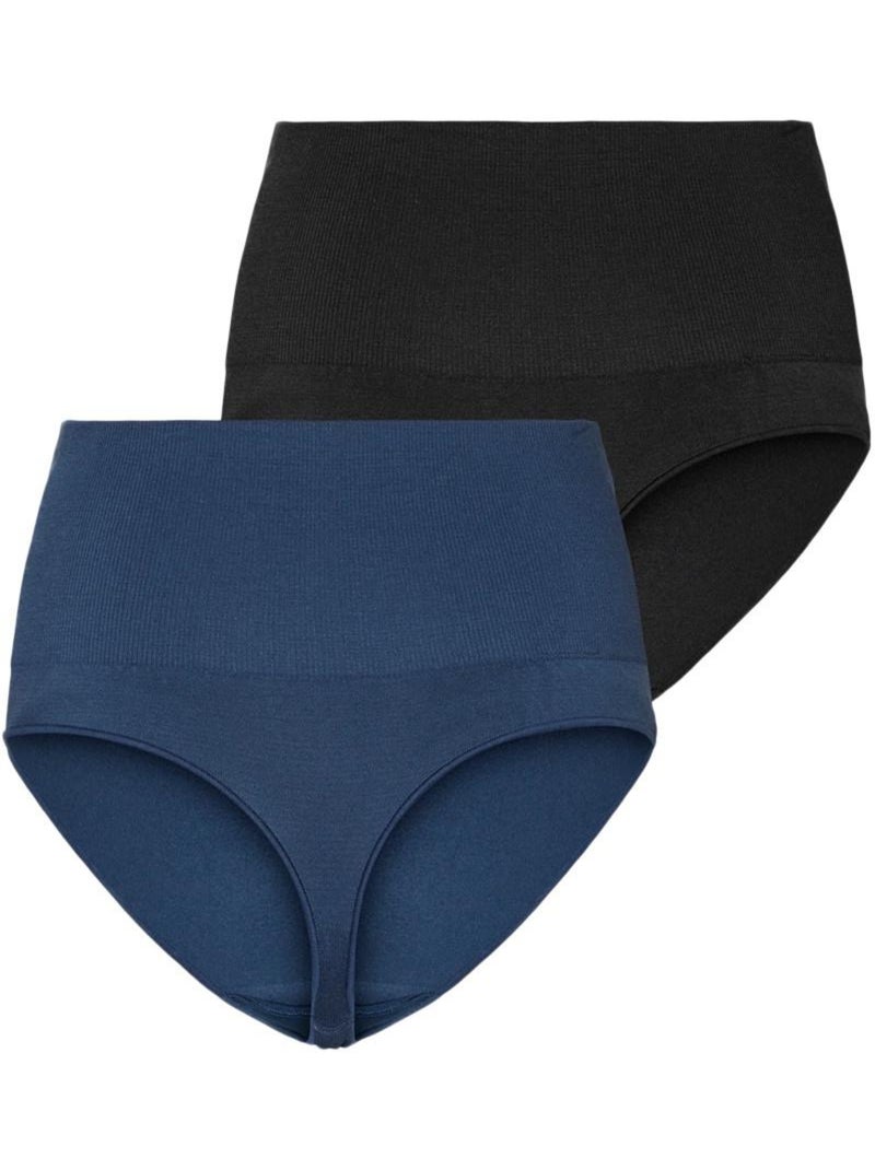 Mamalicious - Braguitas de Embarazo (2 Unidades, ) Negro - Kiabi
