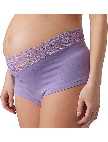 Mamalicious - Pack de 2 Braguitas Culotte de Premamá en de Modal