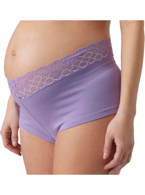 Mamalicious - Pack de 2 Braguitas Culotte de Premamá en de Modal - Kiabi Mamalicious - Pack de 2 Braguitas Culotte de Premamá en de Modal - Kiabi