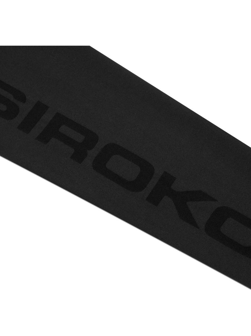 Manguitos transpirables trail running senderismo hombre y mujer chilkoot Negro - Kiabi
