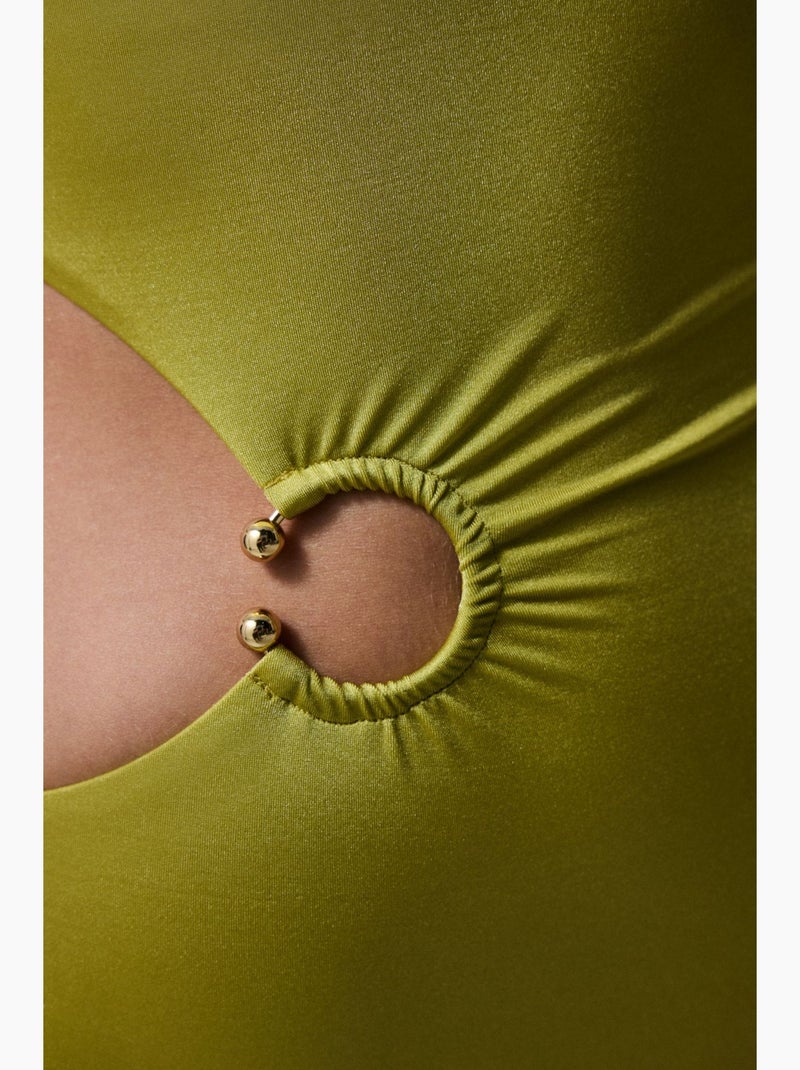 Manokini de mujer rimini penti Verde caqui - Kiabi