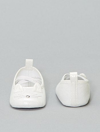 Manoletinas brillantes 'cabeza de gato' - Kiabi