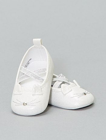 Manoletinas brillantes 'cabeza de gato' - Kiabi