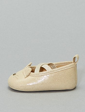 Manoletinas brillantes 'cabeza de gato' - Kiabi