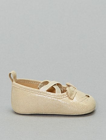 Manoletinas brillantes 'cabeza de gato' - Kiabi