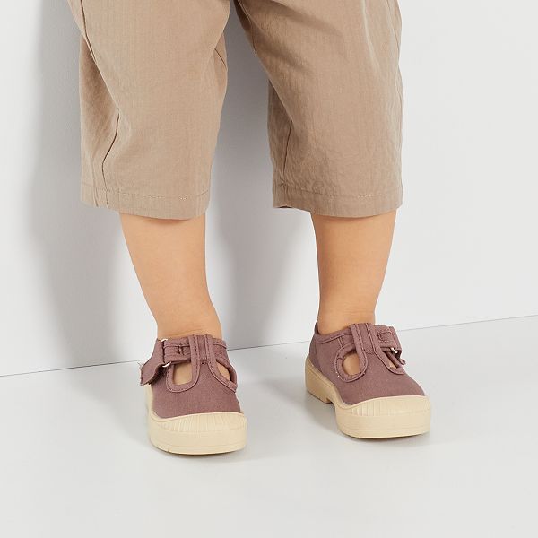 Manoletinas de tela Niña 3-12 años - PURPURA - Kiabi - 12,00€