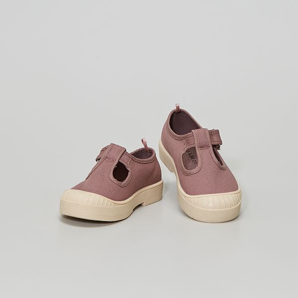 Manoletinas de tela Niña 3-12 años - PURPURA - Kiabi - 12,00€