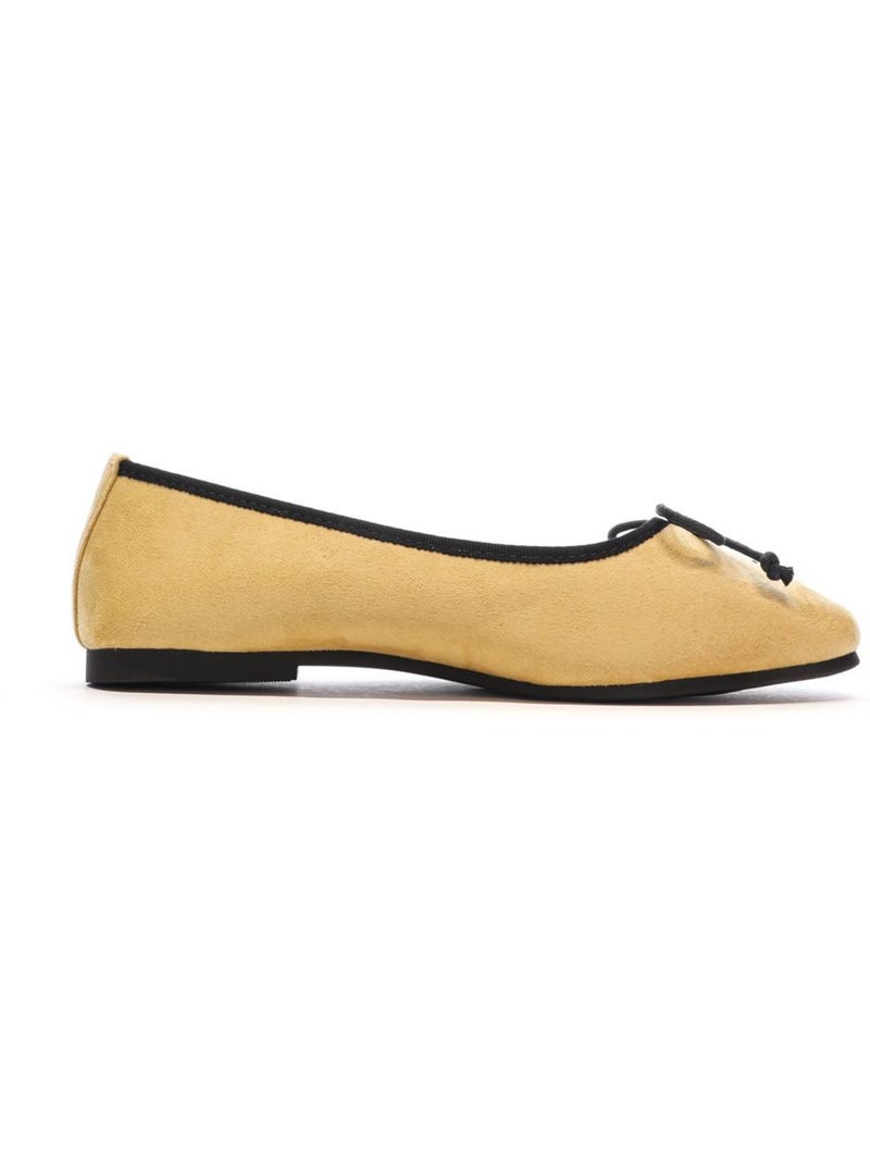 Manoletinas para Mujer Amarillo - Kiabi