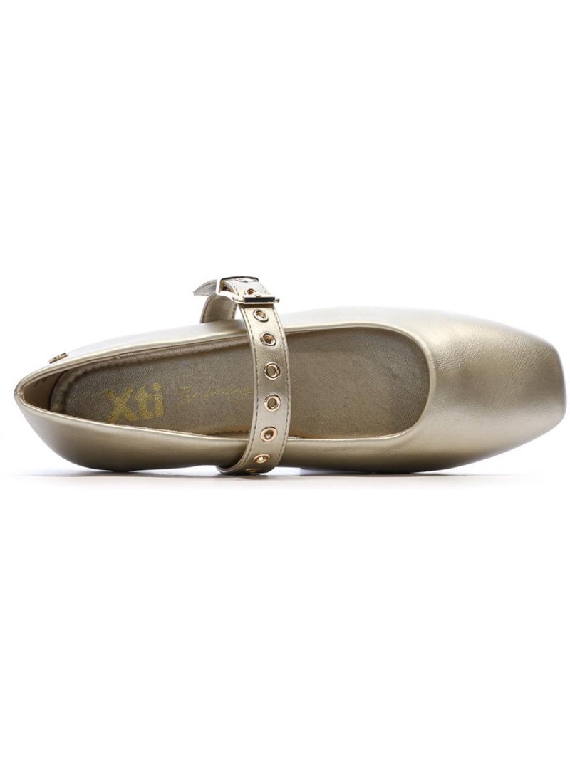 Manoletinas para mujer Dorado/Oro - Kiabi