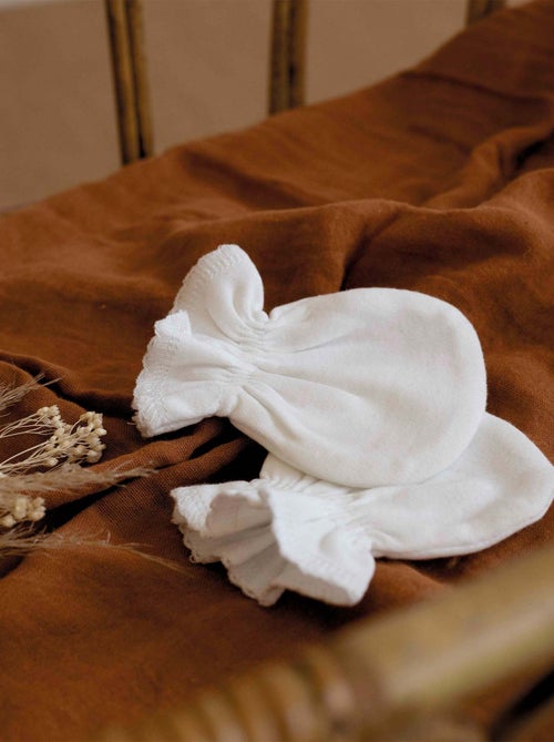 Manoplas bebé anti arañazos - Kiabi