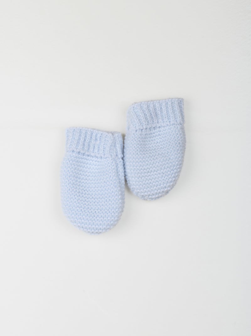 Manoplas de bebé Azul - Kiabi