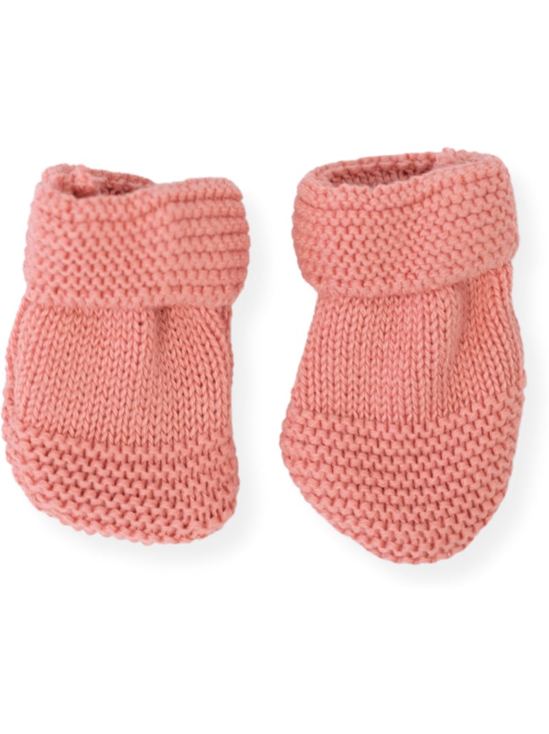 Manoplas de bebé en algodón - colección «petits chats» Rosa - Kiabi