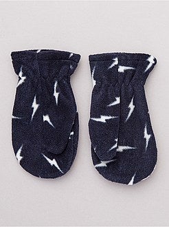 Manoplas de tejido polar 'rayo' - Kiabi