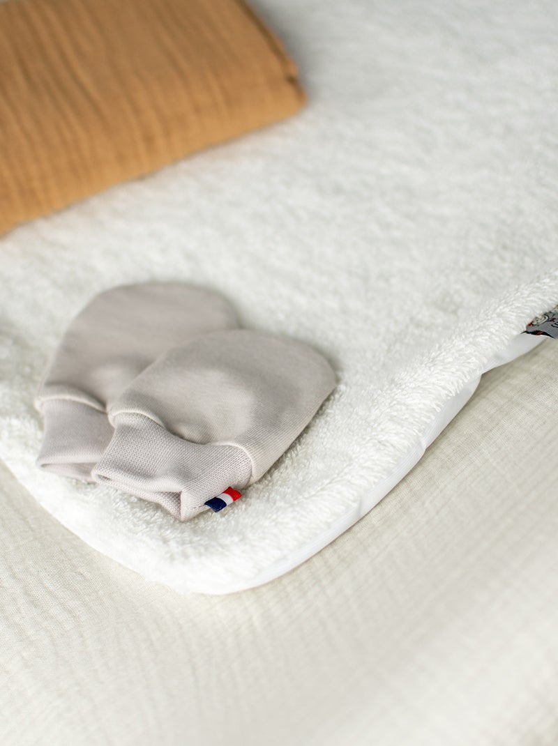 Manoplas para bebé antiarañazos algodón | SEVIRA KIDS Beige - Kiabi