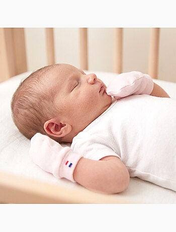 Manoplas para bebé antiarañazos algodón | SEVIRA KIDS