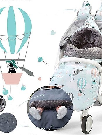 Manoplas para cochecito - protector de manos - fantasy - SEVIRA KIDS