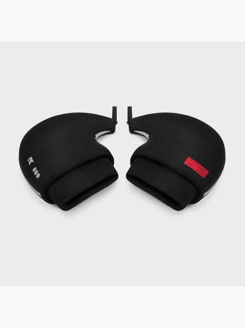 Manoplas para manillar bicicleta invierno ciclismo hombre y mujer dw mitt Negro - Kiabi