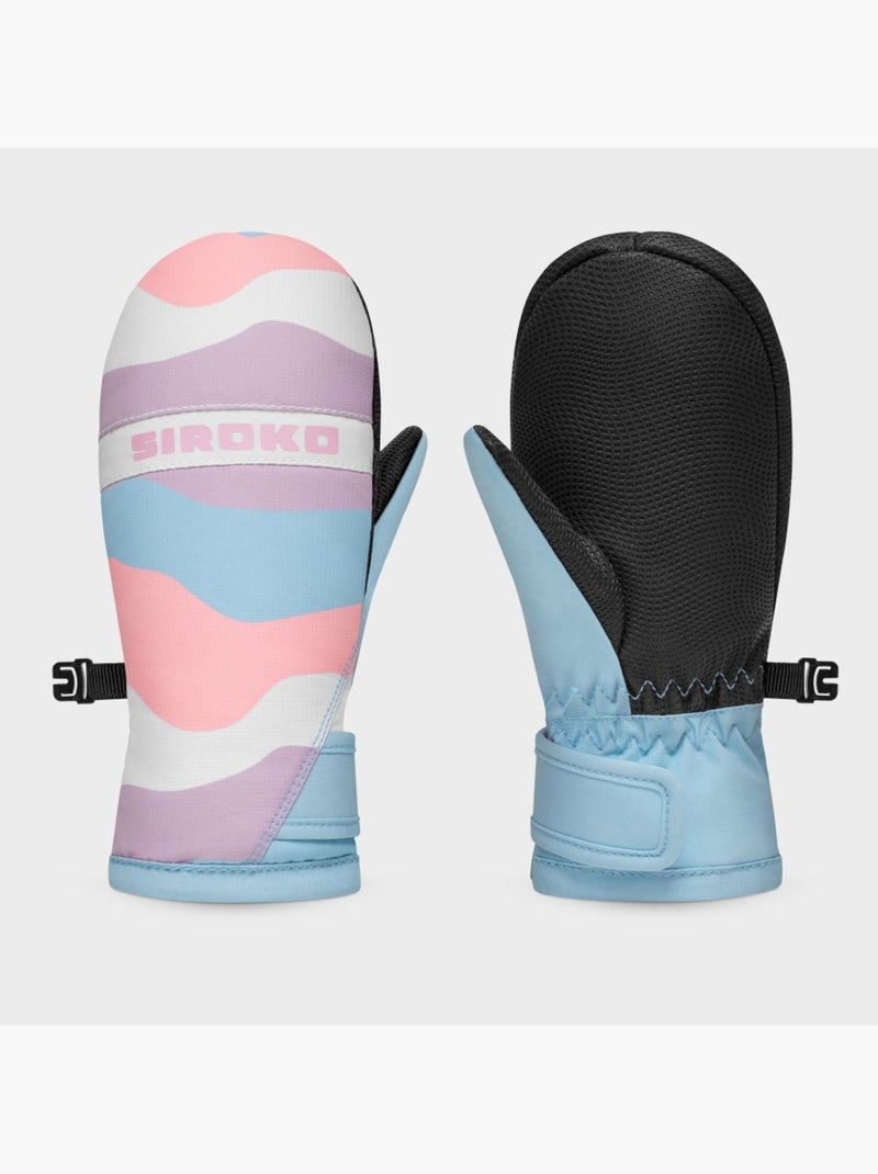 Manoplas térmicas esquí niños esquí y nieve niños y niñas mermaid Multicolor - Kiabi