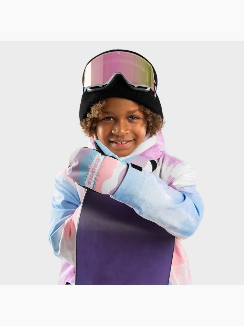 Manoplas térmicas esquí niños esquí y nieve niños y niñas mermaid Multicolor - Kiabi
