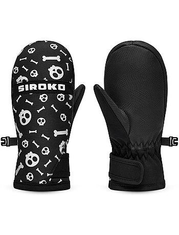 Manoplas térmicas esquí niños esquí y nieve niños y niñas spook