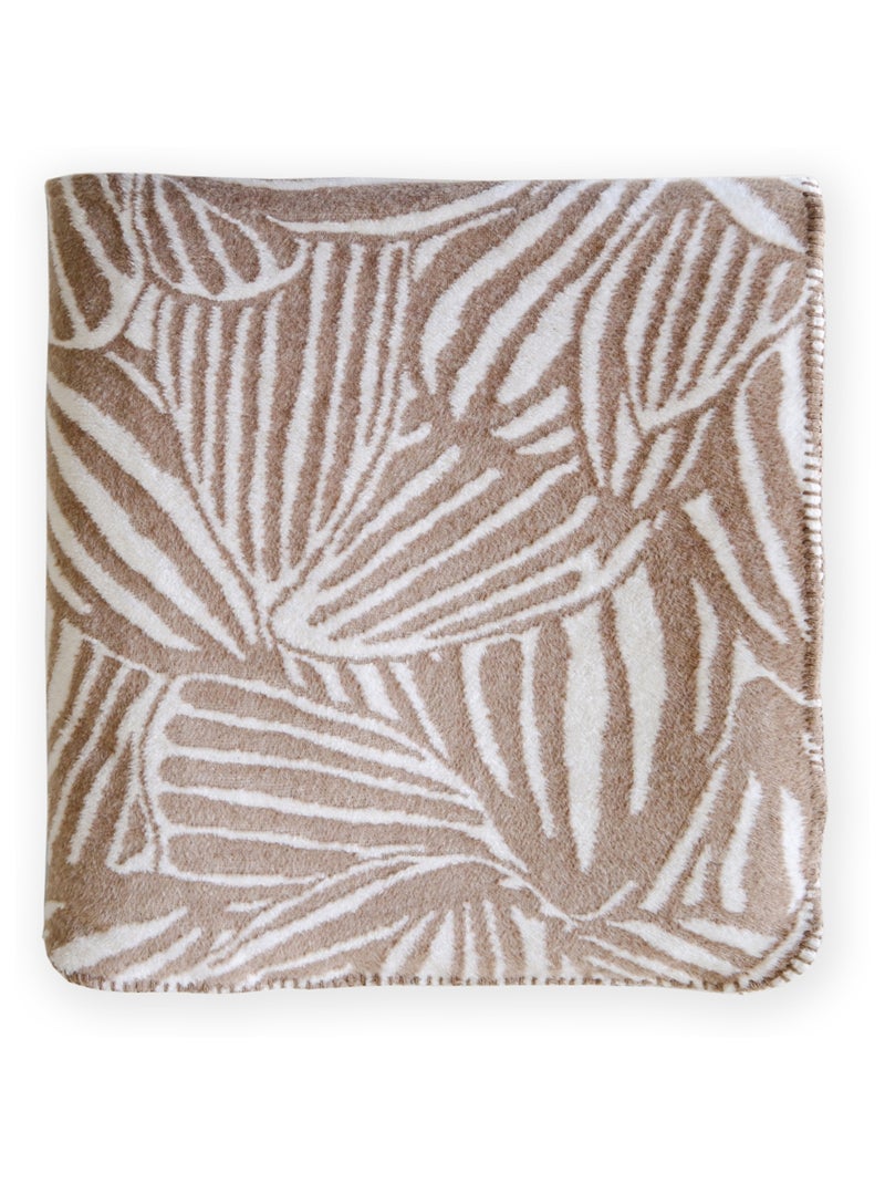 Manta - Cubre 200x220 cm beige Beige - Kiabi