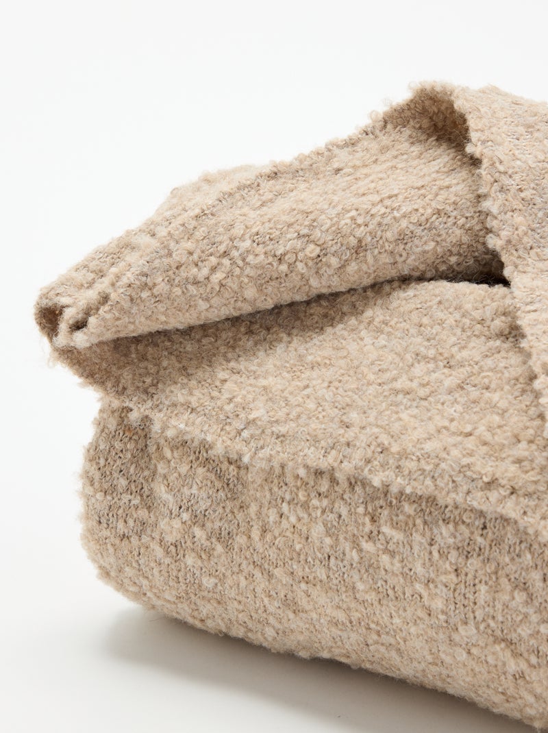 Manta - KIABI Home Beige - Kiabi