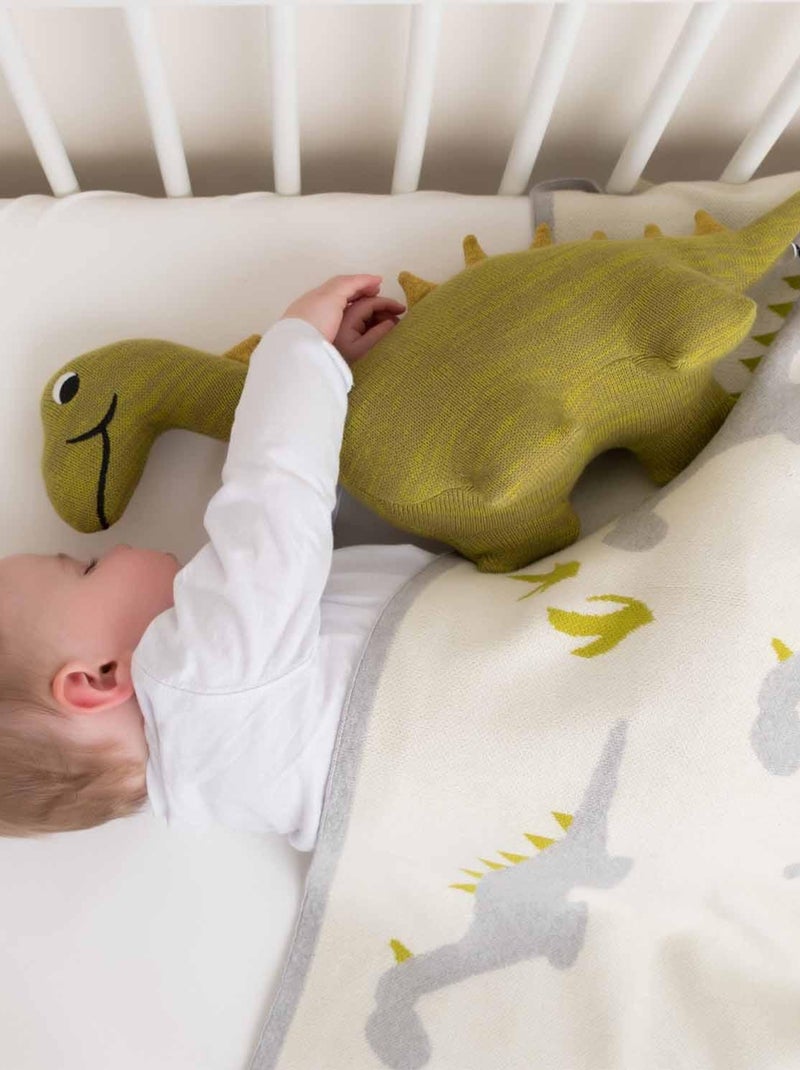 Manta bebé de algodón orgánico gots | SEVIRA KIDS Crudo - Kiabi
