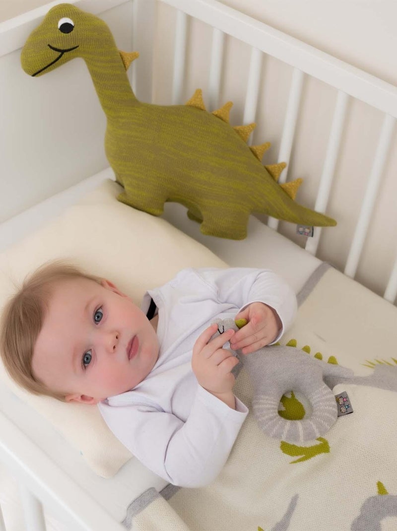 Manta bebé de algodón orgánico gots | SEVIRA KIDS Crudo - Kiabi