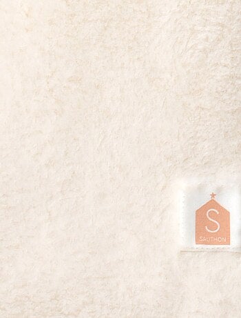 Manta bebé leopardo – Gasa de algodón y polar - SAUTHON