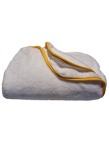 Manta blanca lisa para bebé