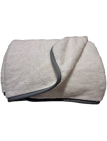 Manta blanca lisa para bebé