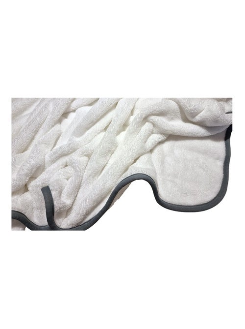 Manta blanca lisa para bebé - Kiabi