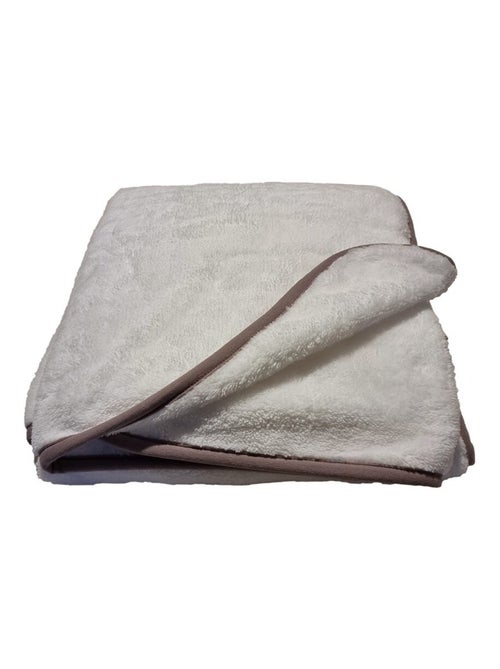Manta blanca lisa para bebé - Kiabi