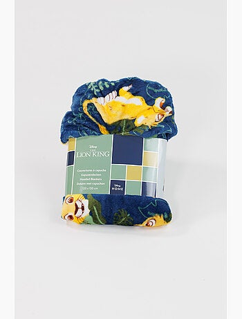 Manta con Capucha Franela El Rey León Simba 120x150cm – Suave y Cálida – Licencia Oficial Disney
