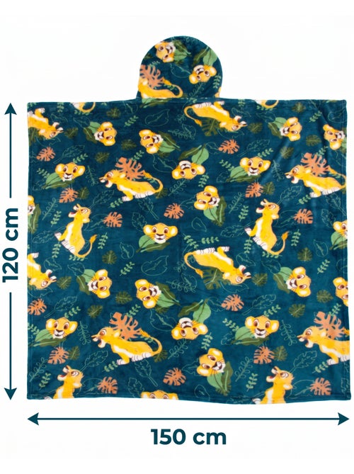 Manta con Capucha Franela El Rey León Simba 120x150cm – Suave y Cálida – Licencia Oficial Disney - Kiabi Manta con Capucha Franela El Rey León Simba 120x150cm – Suave y Cálida – Licencia Oficial Disney - Kiabi