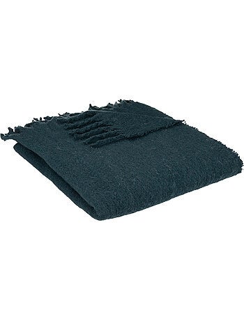 Manta con efecto de mohair