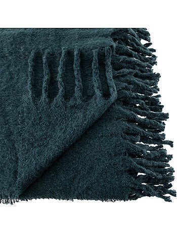 Manta con efecto de mohair