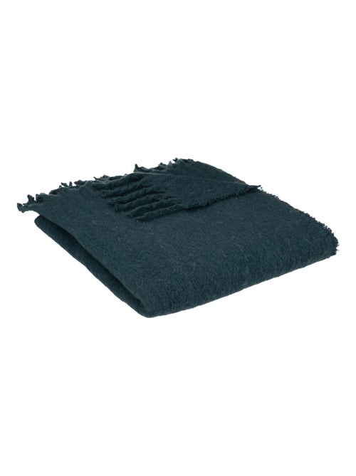 Manta con efecto de mohair - Kiabi
