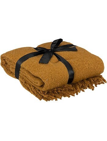 Manta con efecto de mohair