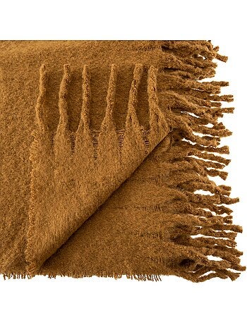 Manta con efecto de mohair