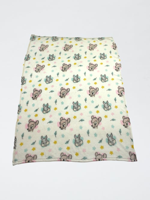 Manta con estampado 'Bambi' - Kiabi