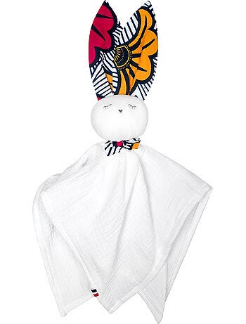 Manta conejito personalizable de muselina de algodón | SEVIRA KIDS