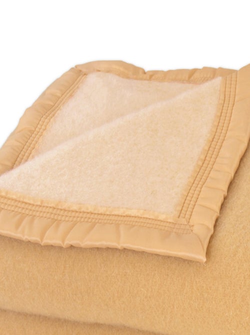 Manta de 100% pura lana virgen de 500 g/m² - Kiabi