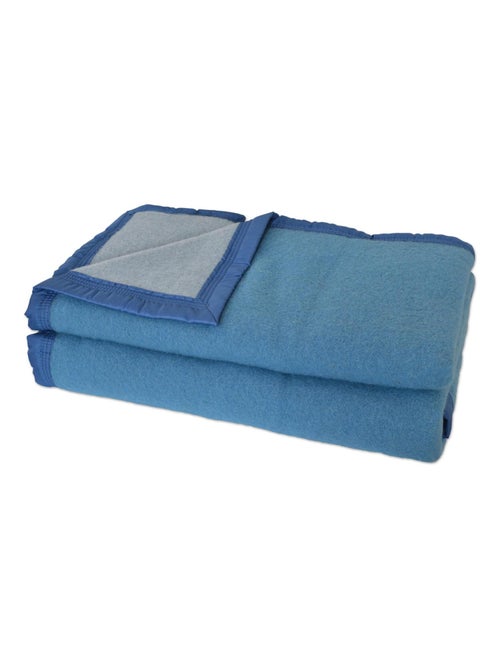 Manta de 100% pura lana virgen de 500 g/m² - Kiabi