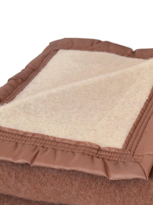 Manta de 100% pura lana virgen de 500 g/m² - Kiabi